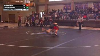 157 lbs Cons. Round 3 - Roman Smith, Central vs Tyler Cholas, Laramie