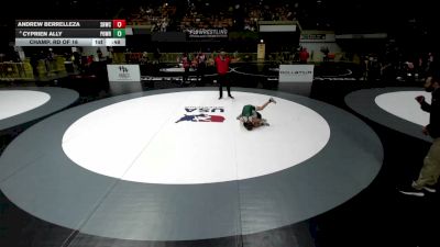 63 lbs Champ. Rd Of 16 - Andrew Berrelleza, Savage House Wrestling Club vs Cyprien Ally, Poway Wrestling