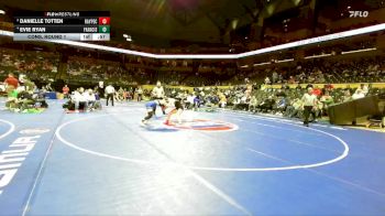 115 Class 2 lbs Cons. Round 1 - Danielle Totten, Raymore-Peculiar vs Evie Ryan, Francis Howell