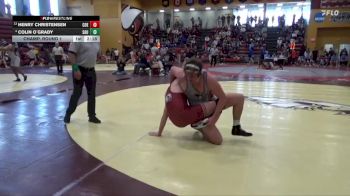 197 lbs Champ. Round 1 - Henry Christensen, Coe vs Colin O`Grady, St. Ambrose University