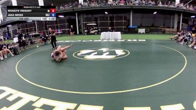 155 lbs Rhaigyn Trenary, Indiana vs Jada Weiss, Ohio Scarlet