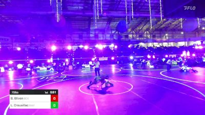 70 lbs Consolation - Breck Bliven, DC Elite vs Liam Crousillac, Gulf Coast WC