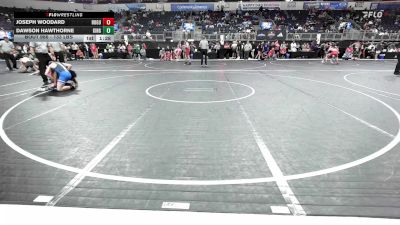 133 lbs Consi Of 8 #2 - Joseph Woodard, Rogue Warrior vs Dawson Hawthorne, King Select