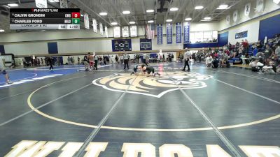 132 lbs Consi Of 8 #2 - Calvin Grondin, CMG Wrestling Academy vs Charles Ford, Milo Wrestling Club