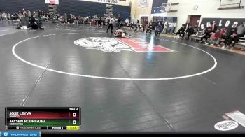 132 lbs Quarterfinal - Jose Leyva, Wapato vs Jaysen Rodriguez, Hermiston