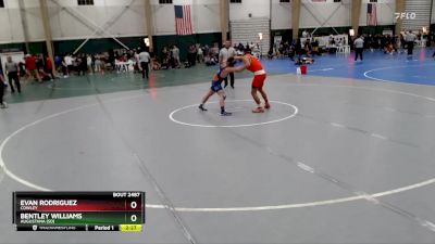 141 lbs Champ. Round 3 - Evan Rodriguez, Cowley vs Bentley Williams, Augustana (SD)