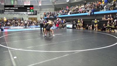 170 lbs Cons. Round 2 - Jolie Seidel, Vinton-Shellsburg vs Laney Lacaeyse, Grinnell