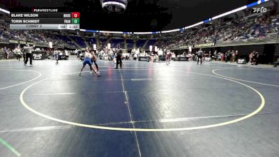 120 lbs Consy 3 - Blake Wilson, Mars vs Torin Schmidt, Frankin