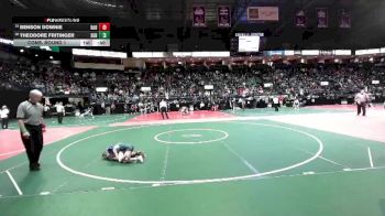 55 lbs Cons. Round 1 - Theodore Fritinger, SGB1 vs Benson Downie, BAB1