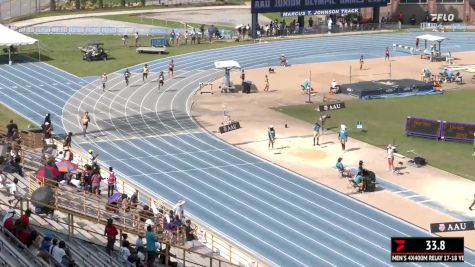 Youth Boys' 4x400m Relay, Semi-Finals 7 - Age 17-18