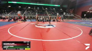 135 lbs Cons. Round 5 - Autumn Clark, Thunder Basin High School vs Lacoda Kiser, Shoshoni