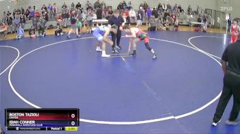 157 lbs Semifinal - Boston Tazioli, Crater vs Isiah Conner, Peninsula Wrestling Club