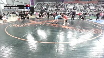 53 kg Cons. Rd Of 32 - Melany Ahumada, Mantanona TC vs Addison McGinness, Storm RTC
