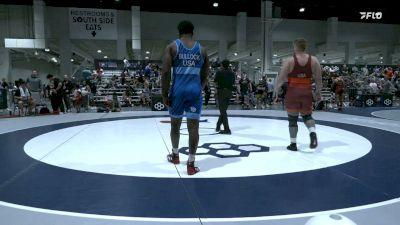 125 kg Champ. Rd Of 32 - Tristan Kemp, West Coast Regional Training Center vs Jacob Bullock, Indiana RTC