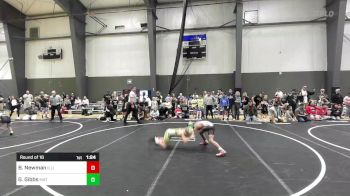 73 lbs Round Of 16 - Bentley Newman, Illinois Valley YW vs Giovanni Gibbs, Mat Demon WC