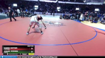 175 lbs Semifinal - Kaiden Kintner, Toppenish vs Ezekiel McEwen, Capital