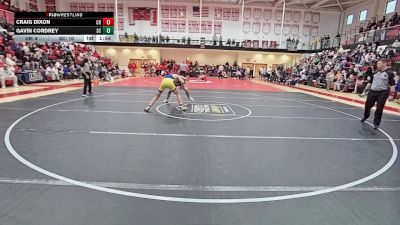 175 lbs Semifinals (8 Team) - Gavin Cordrey, Sussex Central H S vs Craig Dixon, Caesar Rodney H S