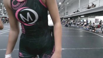 130 lbs Round 3 - Brynn Ryan, PA West White vs Abby Williard, Wrecking Crew Dream Crushers