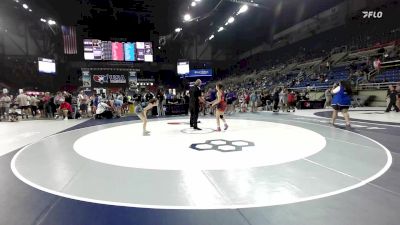 95 lbs Cons. Rd Of 16 - Gabrielle Garvey, VA vs Jasmine Brucato, NY