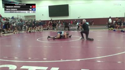 117 lbs Round 2 - Rebkah Jimenez, Unattached vs Mya Crespo, Vanguard