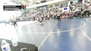 110 lbs Semifinal - Andelynn Stephensen, Juab vs Katalina De Haro, Hillcrest