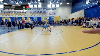 106 lbs Cons. Semi - Vlad Drown, Brevard FCA vs Joseph Sneed, Black Creek Wrestling Club