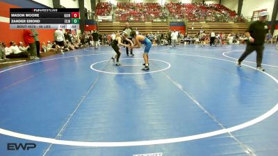 98 lbs Consolation - Mason Moore, Glenpool vs Zander Emond, Edison Eagles Jr. High