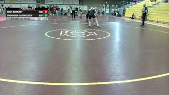 190 lbs Round 3 (6 Team) - Jack Bennett, Forest Grove vs Snowden Gabrielsen, Beaverton