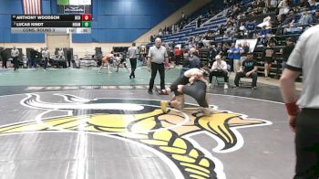 1 - 157 lbs Cons. Round 3 - Anthony Woodson, Bath County High School vs Lucas Kindt, Northampton