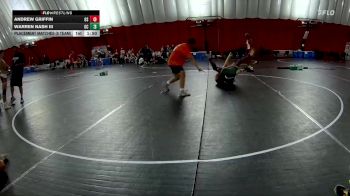 150 lbs Placement Matches (8 Team) - Andrew Griffin, Oswego vs Warren Nash III, Grayslake Central