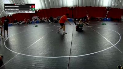 150 lbs Placement Matches (8 Team) - Andrew Griffin, Oswego vs Warren Nash III, Grayslake Central
