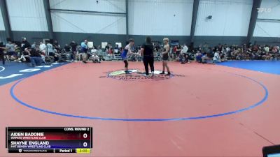 138 lbs Cons. Round 2 - Aiden Badonie, Wapato Wrestling Club vs Shayne England, Mat Demon Wrestling Club