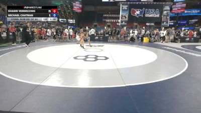 144 lbs Cons. Sub-rd Of 64 - Shawn Verdecchio, Pennsylvania vs Michael Chatman, Illinois