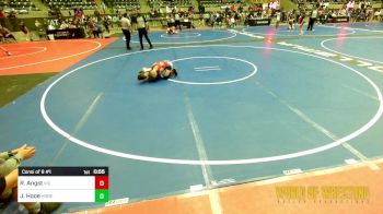 83 lbs Consi Of 8 #1 - Rowdy Angst, Victory vs Jared Hooe, Honey Badgers Wrestling Club