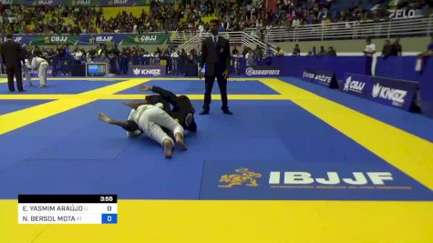 EMILYN YASMIM ARAÚJO vs NICOLE BERSOL MOTA 2023 Brasileiro Jiu-Jitsu IBJJF