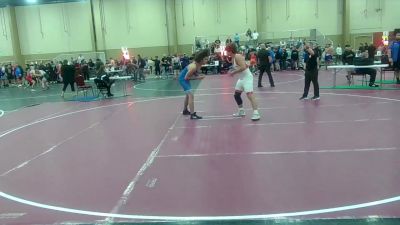 150 lbs Round Of 16 - Izaiah Zaitouni, Beebe Trained vs George Terzado, Youth Impact Center Wrestling Club