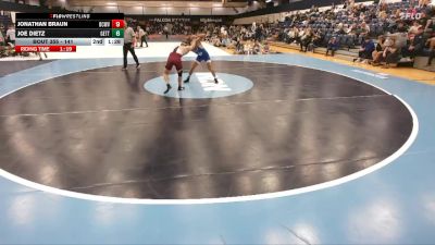 133 lbs 1st Place Match - Jacob Blair, Arcadia vs Vincent Ziccardi, Washington And Lee