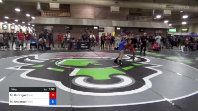 78 kg Cons 8 #2 - Michael Rodriguez, Mad Cow Wrestling Club vs Michael Anderson, Chicago Wrestling Club