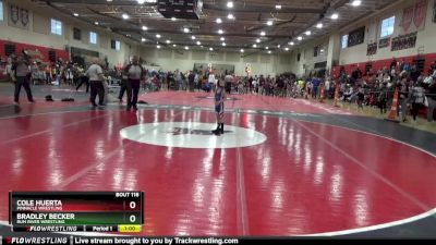 45 lbs 3rd Place Match - Cole Huerta, Pinnacle Wrestling vs Bradley Becker, Rum River Wrestling