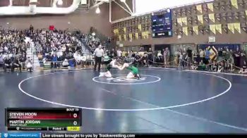 160 lbs Semifinal - Steven Moon, Churchill County vs Martin Jordan, Virgin Valley.