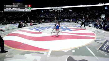 Champ. Round 1 - Jerimiah Friman, Parker vs Easton Tschetter, Marion/Freeman