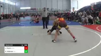 106 lbs Round Of 32 - Jeffery Myers, Ford Dynasty WC vs Koda Holeman, The Club