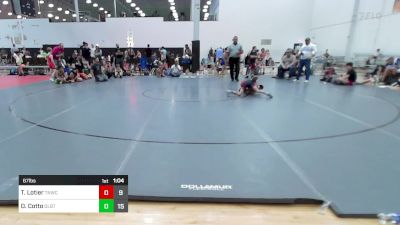 67 lbs Final - Tanner Lotier, Team Nauman Wrestling Club ES vs Oliver Cotto, Dueling Bandits