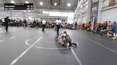 132 lbs Round 1 (8 Team) - Evan Ulrich, Freakztyle Wrecking Crew vs Will Yordy, Gettysburg