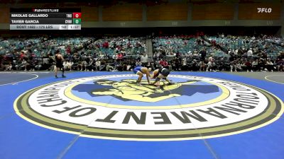 175 lbs Round Of 16 - Nikolas Gallardo, The Meadows vs Tavier Garcia, Canyon View AZ