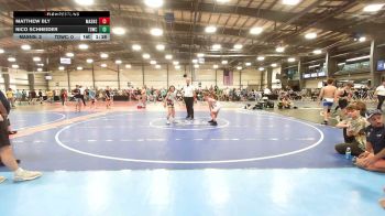 80 lbs Quarterfinal - Matthew Bly, Mat Assassins Black - MS vs Nico Schneider, TDWC Maniacs Blue - MS