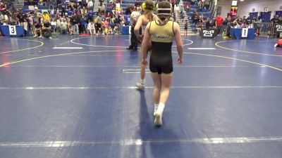 96 lbs Consy 7 - Brylee Hammel, Curwensville vs Gianna D'Angelo, Greensburg Salem