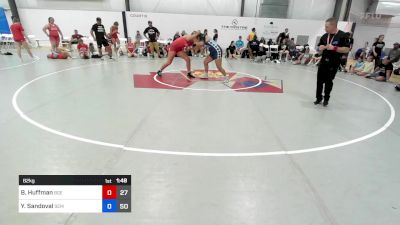 82 kg Rr Rnd 5 - Brooke Huffman, Badger Girls Elite vs Ylyana Sandoval, Wyoming SEM Women