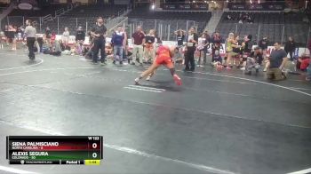 W 122 lbs Round 2 (4 Team) - Alexis Segura, Colorado vs Siena Palmisciano, North Carolina
