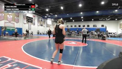 130 Girls Quarterfinal - Zisa Willink, Point Loma vs Vania Victoria, Olympian